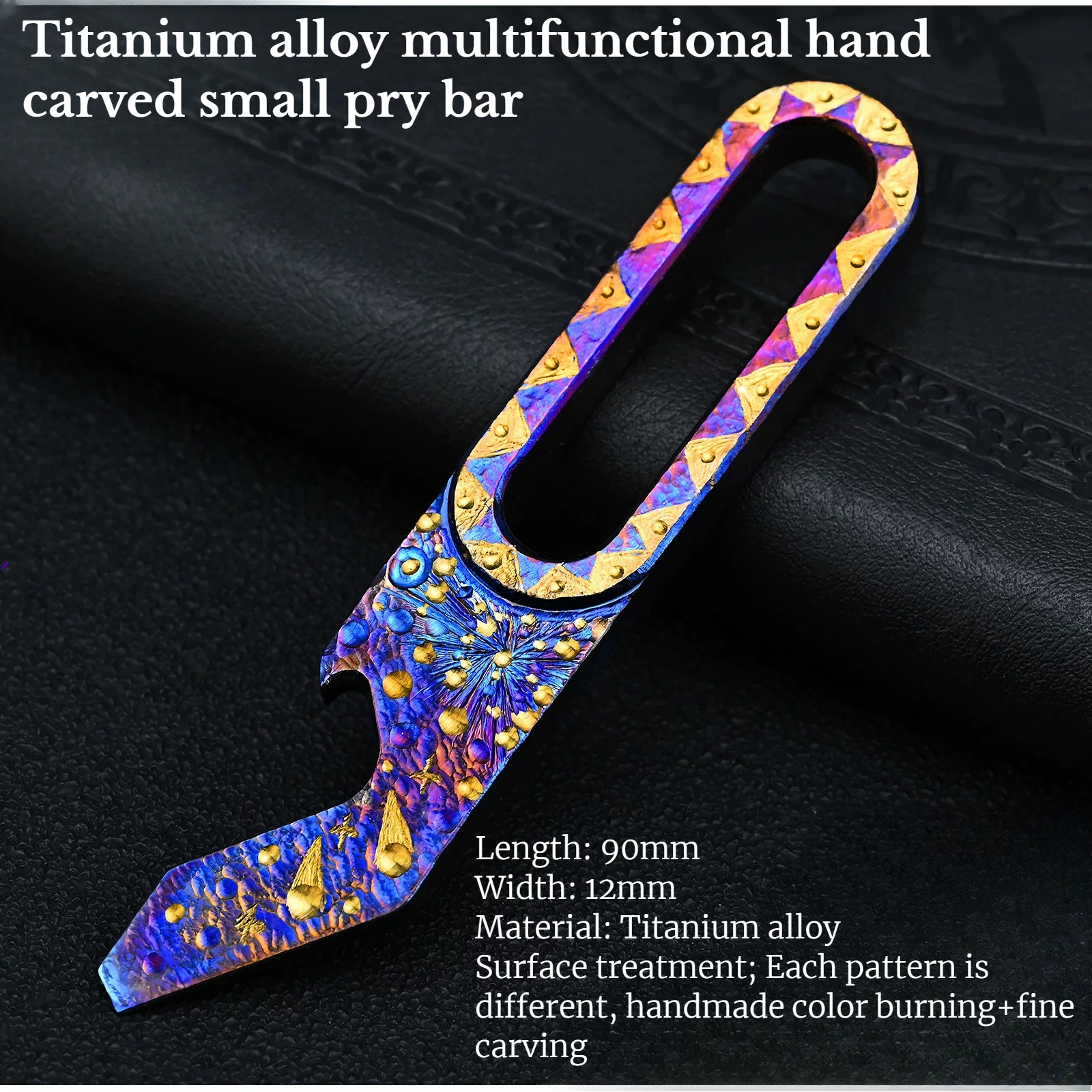 Ferramenta Multifuncional EDC  - Titanium Pry Bar avaliação e preço