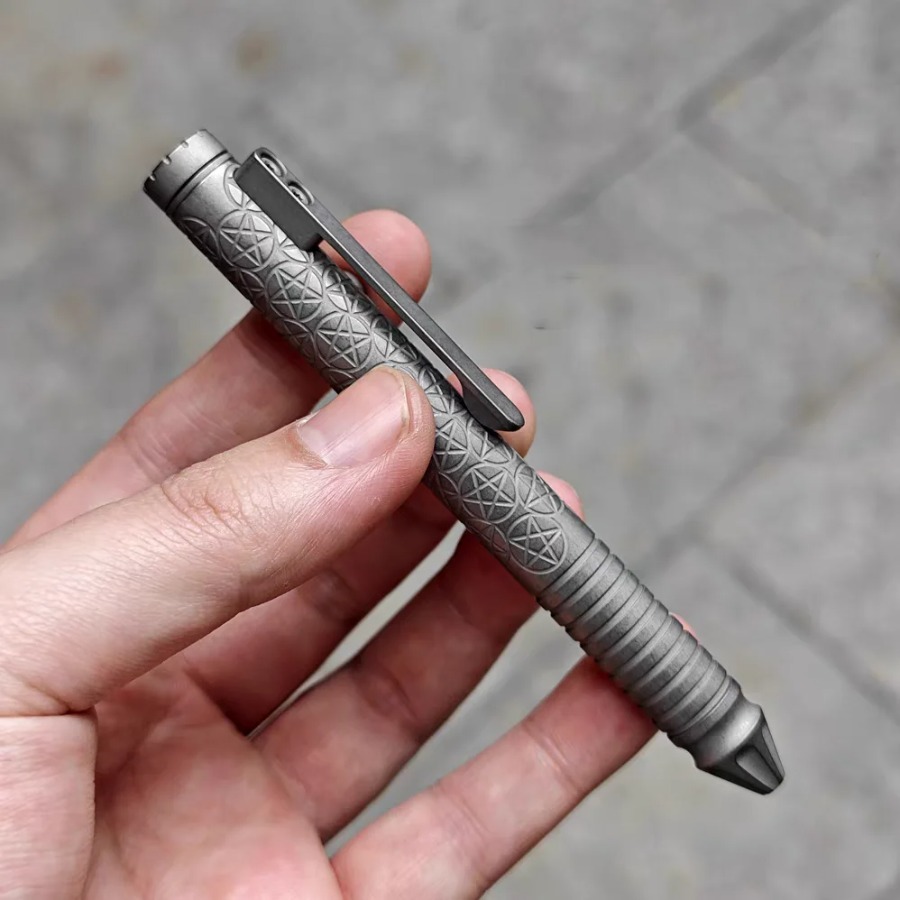 Caneta de Titânio TC4 para EDC - Edc Carry Pen avaliação e preço
