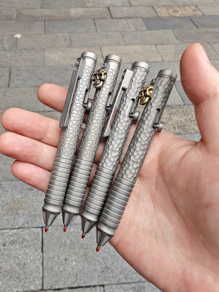 Caneta de Titânio TC4 para EDC - Edc Carry Pen avaliação e preço