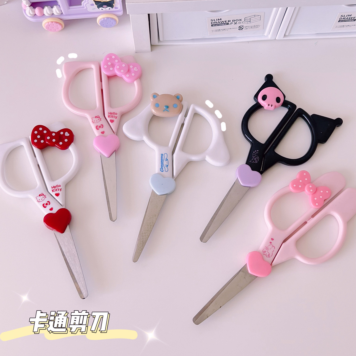 Tesoura Artesanal Kawaii Sanri - Bottle Opener Keyring avaliação e preço