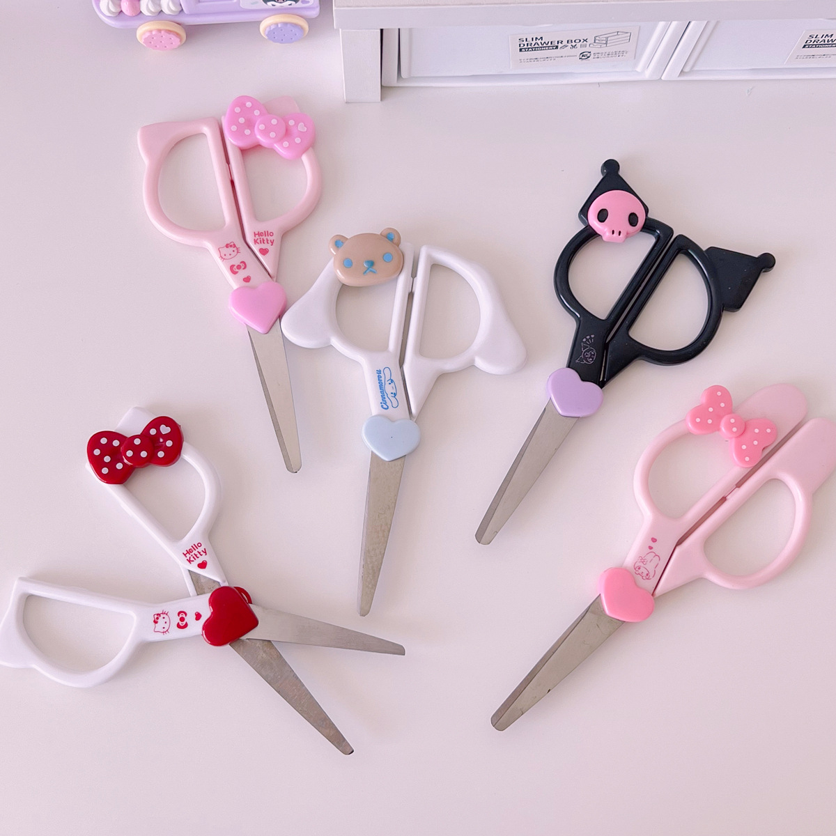 Tesoura Artesanal Kawaii Sanri - Bottle Opener Keyring avaliação e preço