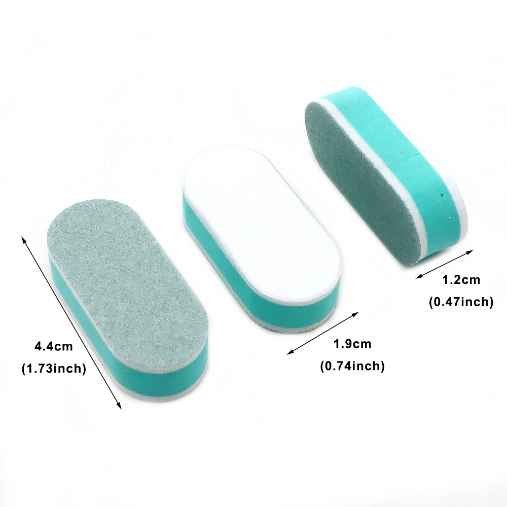 10/60/120 pçs mini bloco de ar - Nail File Titanium avaliação e preço
