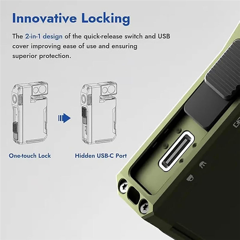 Lanterna EDC AT51-2Pcs com 3 m - Edc Carry Flashlight avaliação e preço