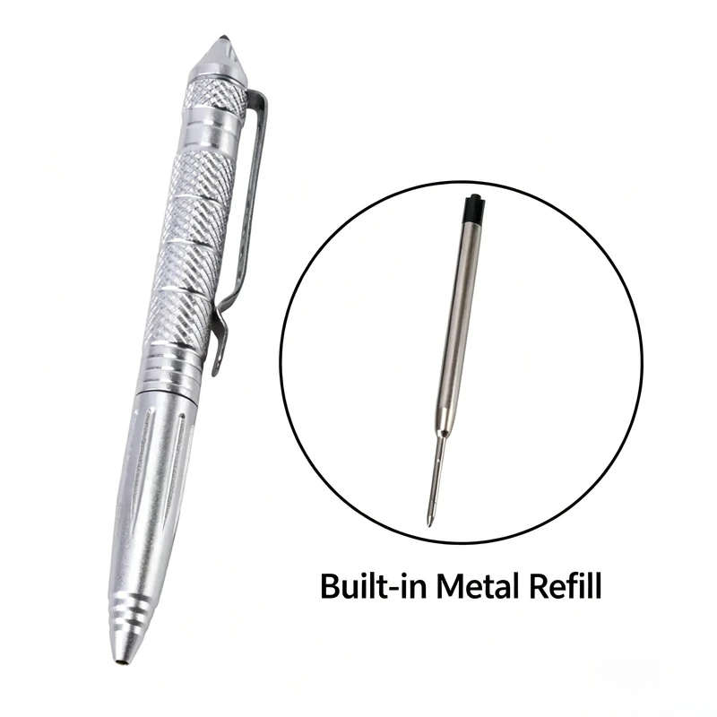 Caneta Tática Multifuncional Q - Pen Tactical Glass avaliação e preço