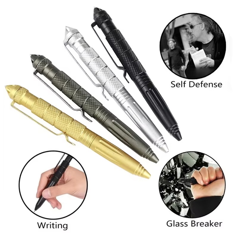 Caneta tática militar de liga  - Pen Tactical Glass avaliação e preço