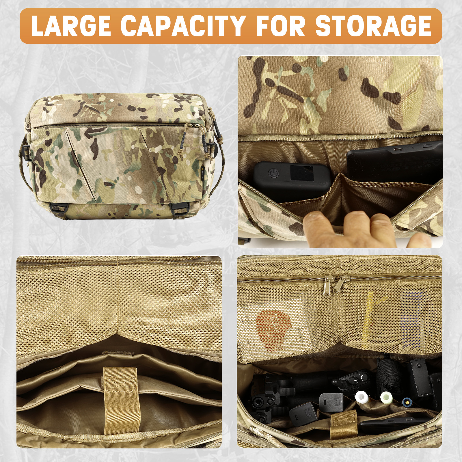 Bolsa tipo estilingue tática V - Edc Carry Bag For Men avaliação e preço