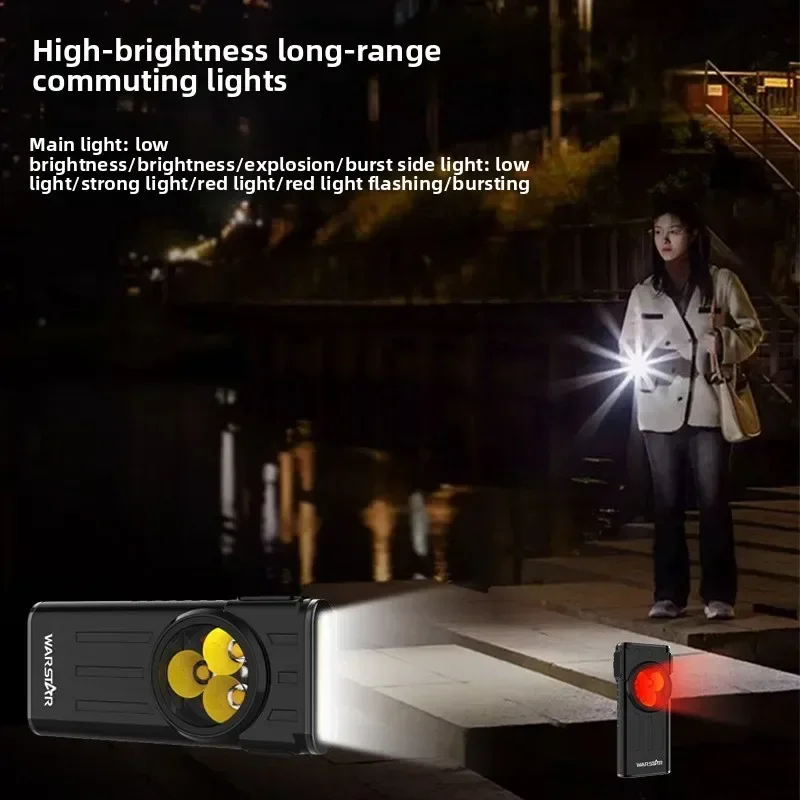 Edc lanterna led portátil chav - Edc Carry Flashlight avaliação e preço
