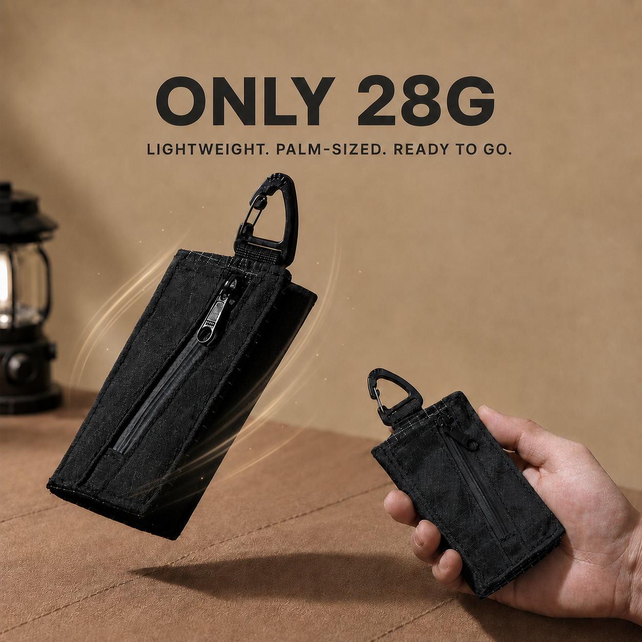 Carteira leve com três dobras  - Edc Carry Card avaliação e preço