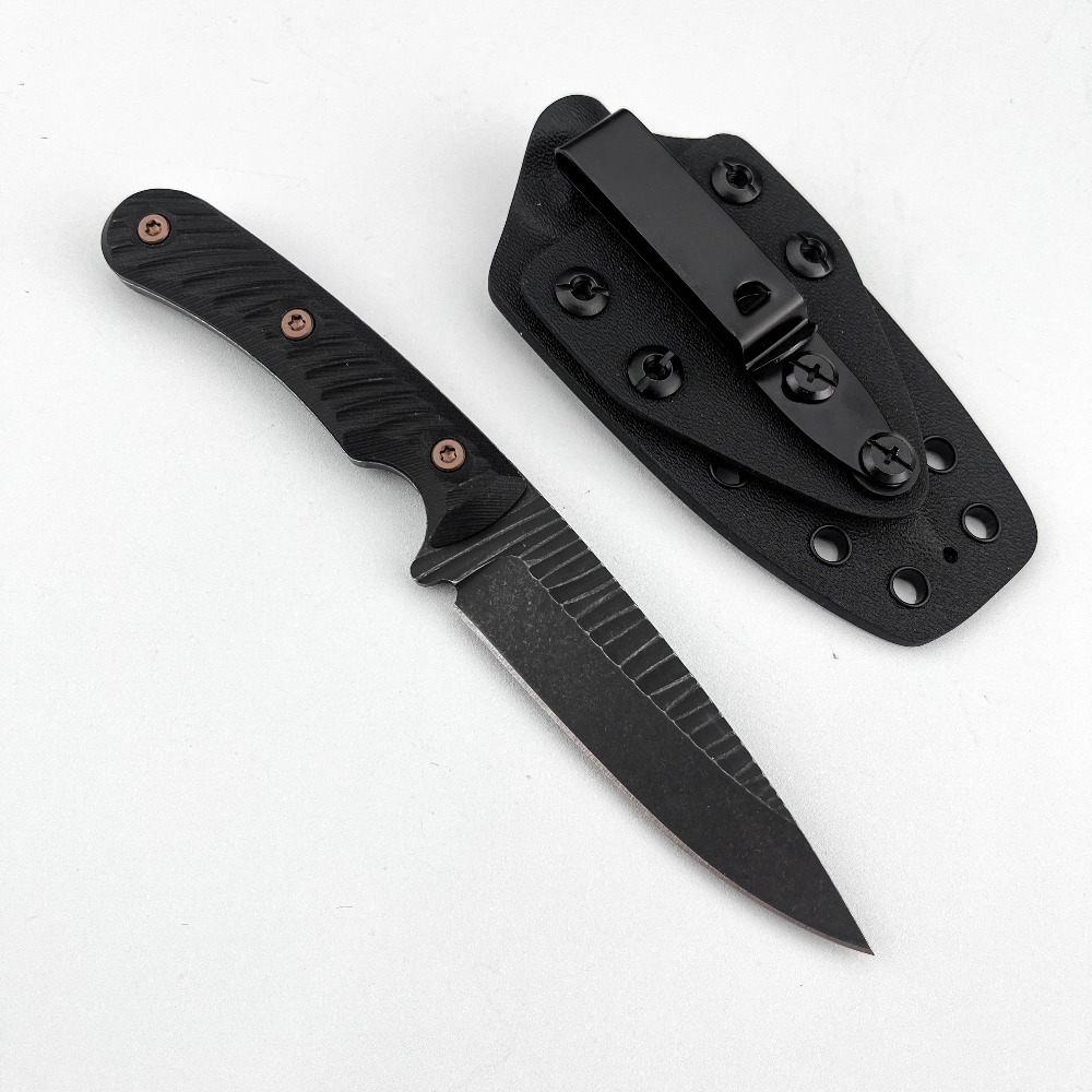 Faca Bushcraft Full Tang com L - Edc Fixed Blade Deep Carry avaliação e preço