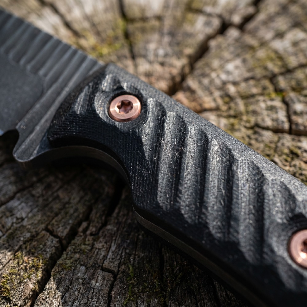 Faca Bushcraft Full Tang com L - Edc Fixed Blade Deep Carry avaliação e preço