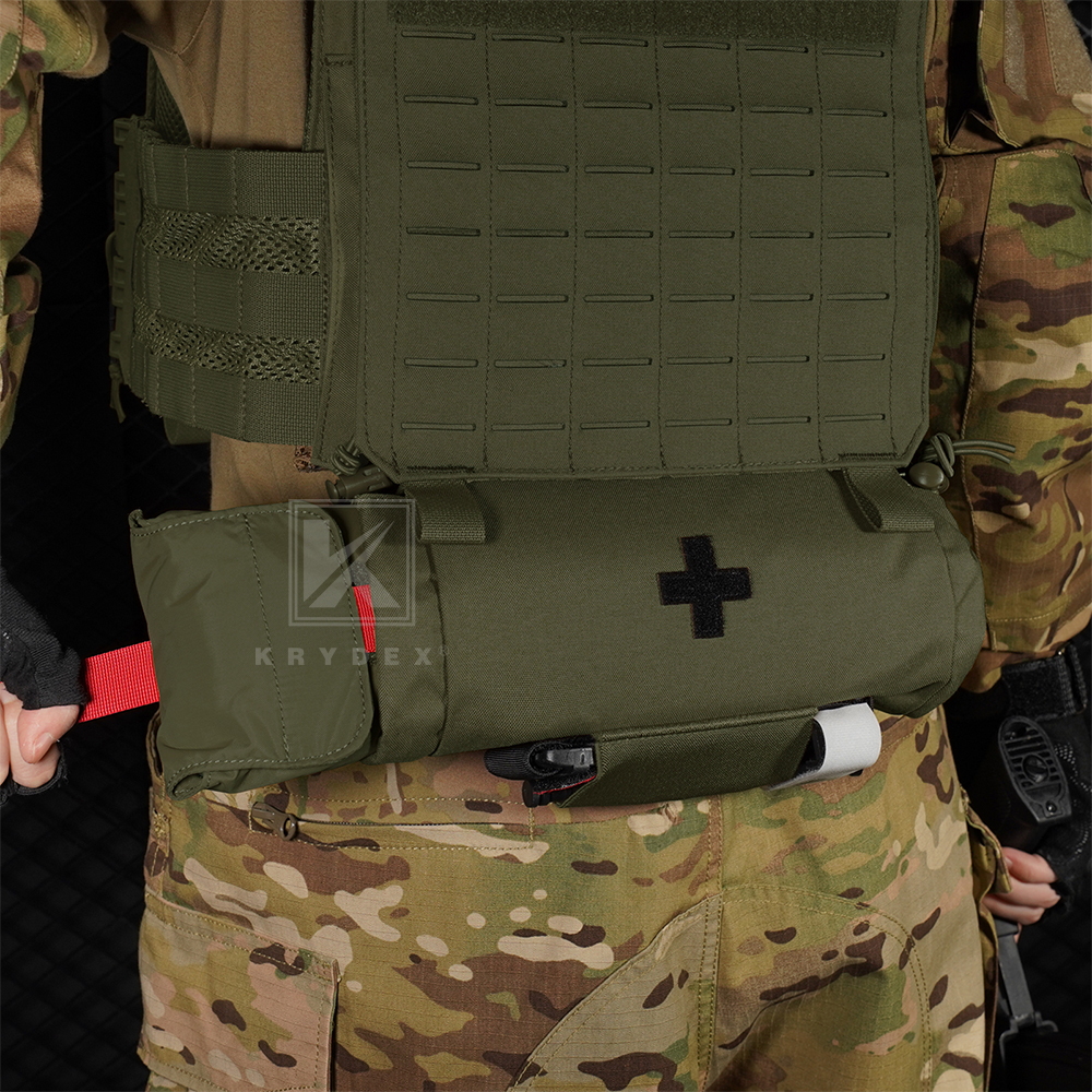 Krydex tático trauma bolsa rol - Edc Flex Carry Belt avaliação e preço