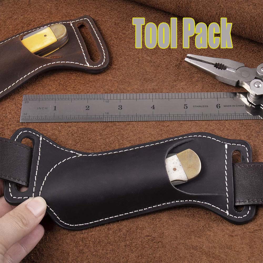 Cinto Tático para Equipamentos - Leather Edc. Carry Pouch avaliação e preço