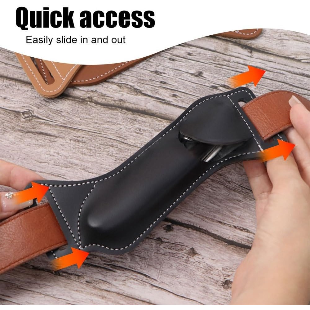 Cinto Tático para Equipamentos - Leather Edc. Carry Pouch avaliação e preço