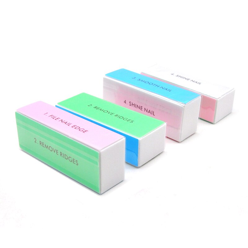 5 pçs colorido bloco de polime - Nail File Titanium avaliação e preço