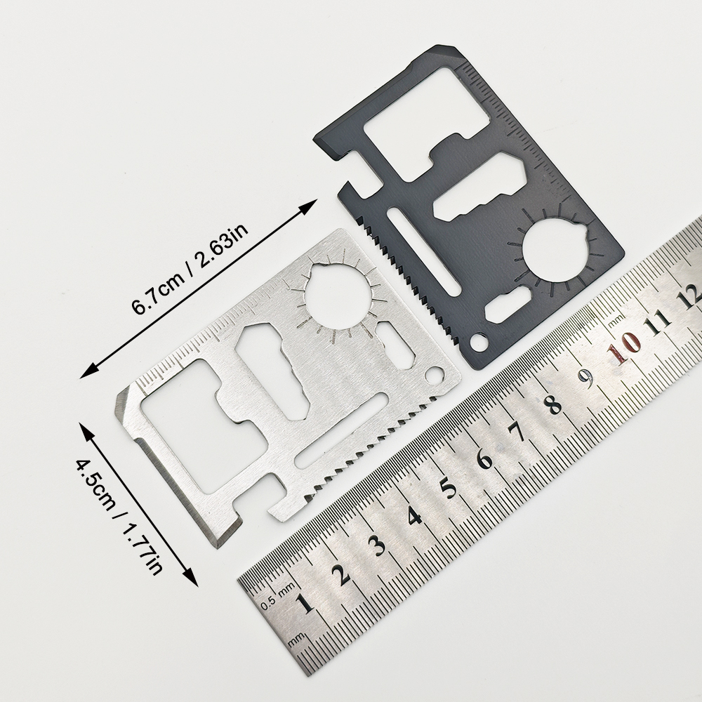 Ferramenta de bolso edc de aço - Edc Carry Card avaliação e preço