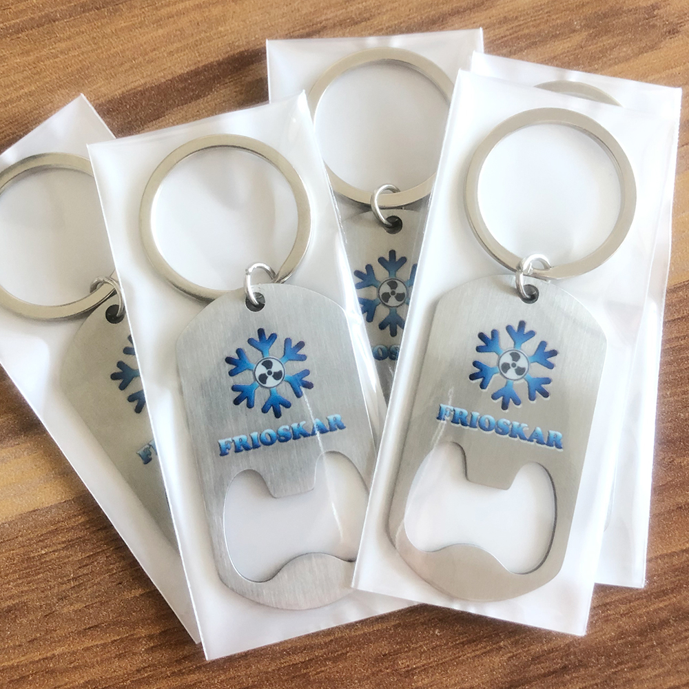 Chaveiro de aço inoxidável com - Bottle Opener Keyring avaliação e preço
