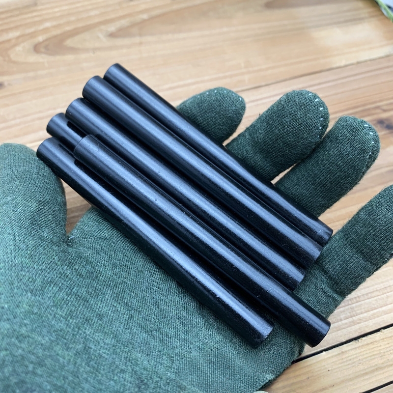2 pçs 8*80mm perfurado acampam - Ferro Rod Striker avaliação e preço