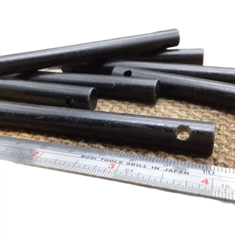 2 pçs 8*80mm perfurado acampam - Ferro Rod Striker avaliação e preço