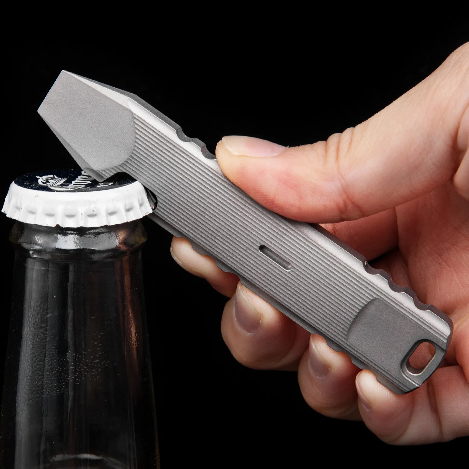 9.4cm liga de titânio pé de ca - Titanium Pry Bar avaliação e preço