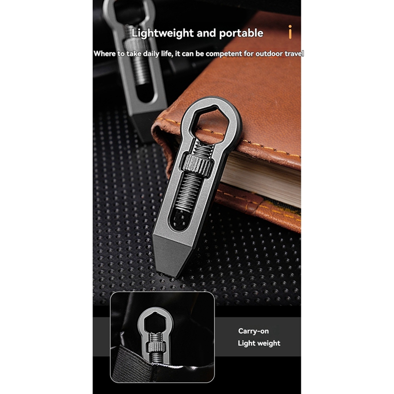 Chave Hexagonal de Liga de Tit - Titanium Pry Bar avaliação e preço