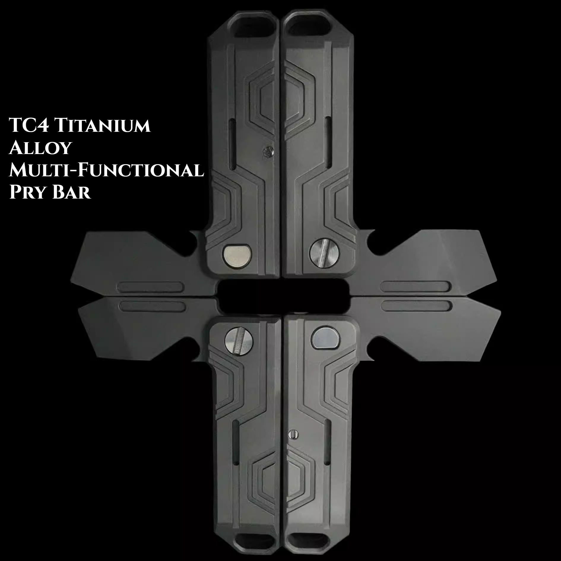 Barra Dobrável de Titânio TC4  - Titanium Pry Bar avaliação e preço
