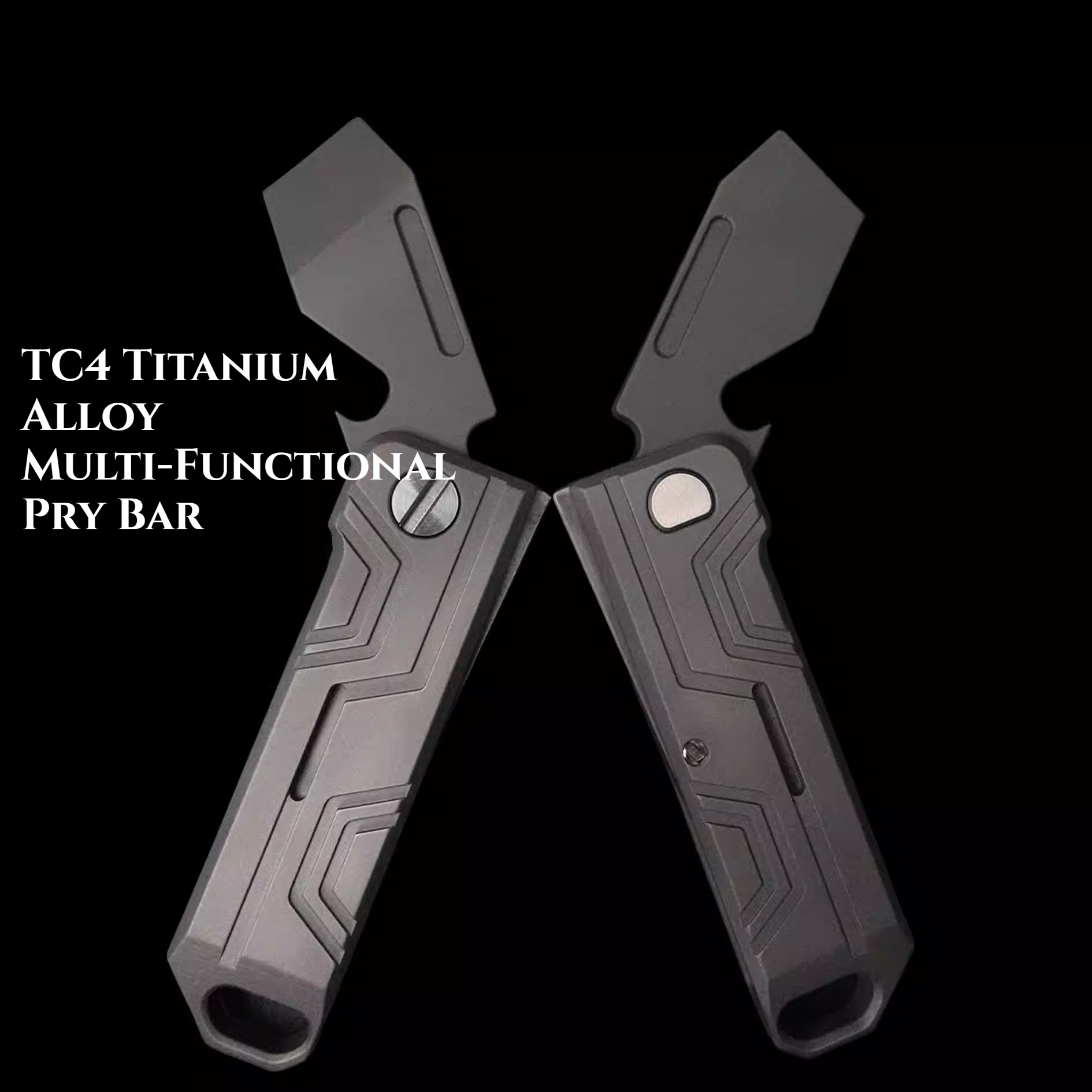 Barra Dobrável de Titânio TC4  - Titanium Pry Bar avaliação e preço