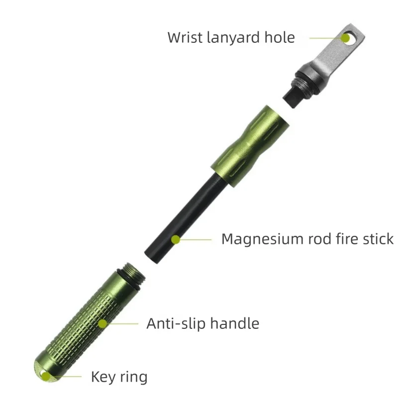 Acionador de fogo de emergênci - Ferro Rod Striker avaliação e preço