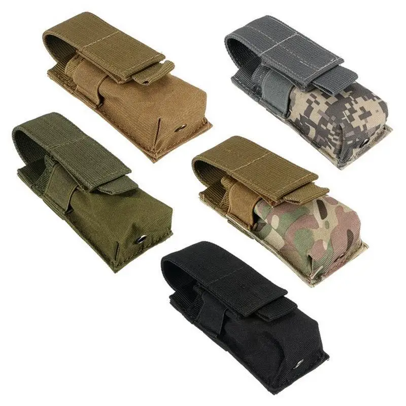 Molle tático m5 lanterna bolsa - Edc Carry Flashlight avaliação e preço