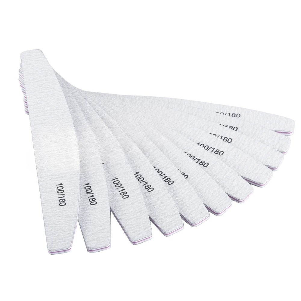 10 pçs/lote 80/100/150/180/240 - Nail File Titanium avaliação e preço