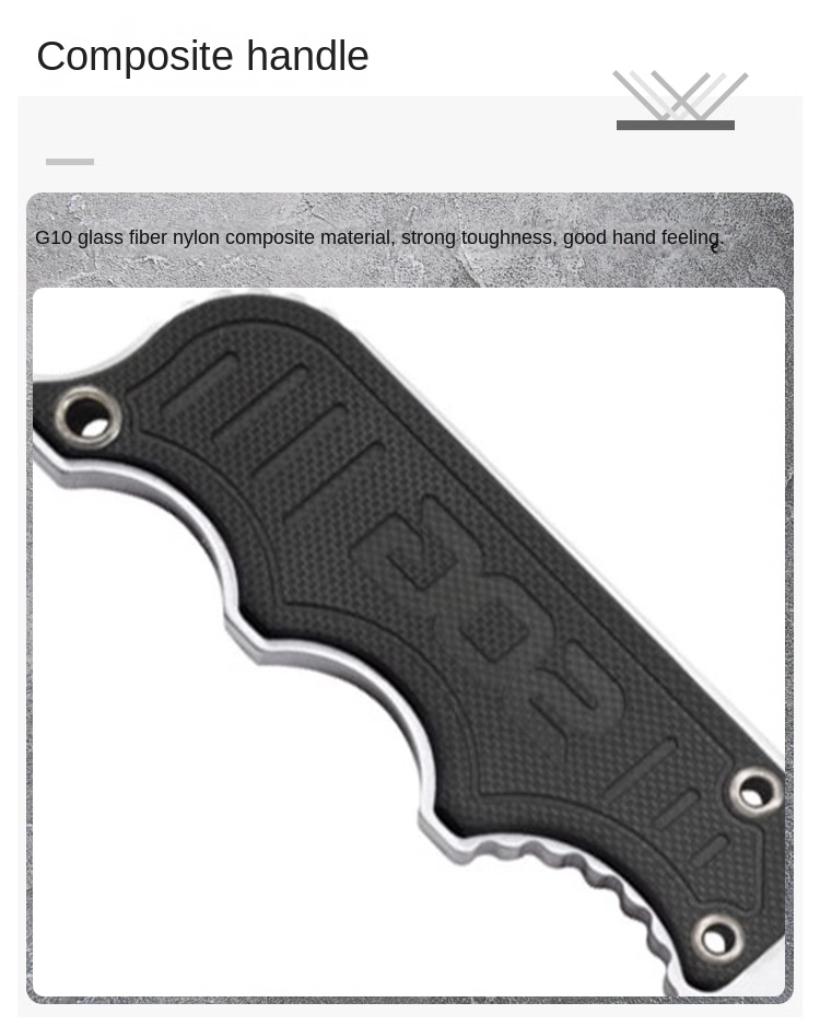 5CR15 aço inoxidável leve EDC  - Edc Fixed Blade Deep Carry avaliação e preço
