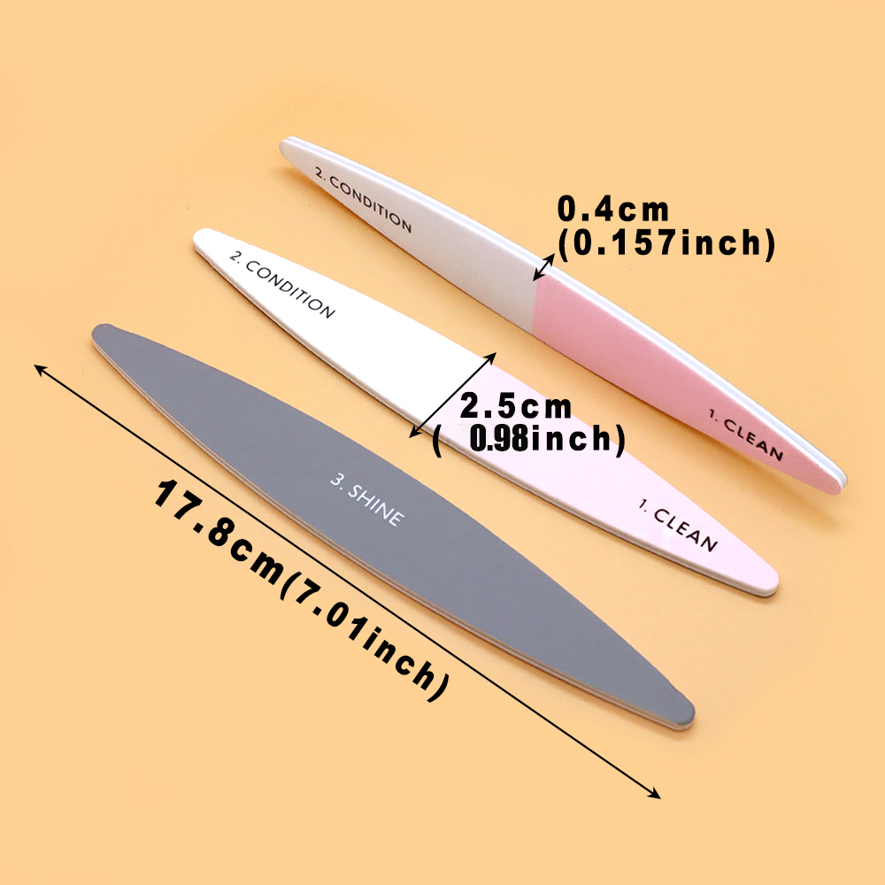 30 pçs três lados prego buffer - Nail File Titanium avaliação e preço