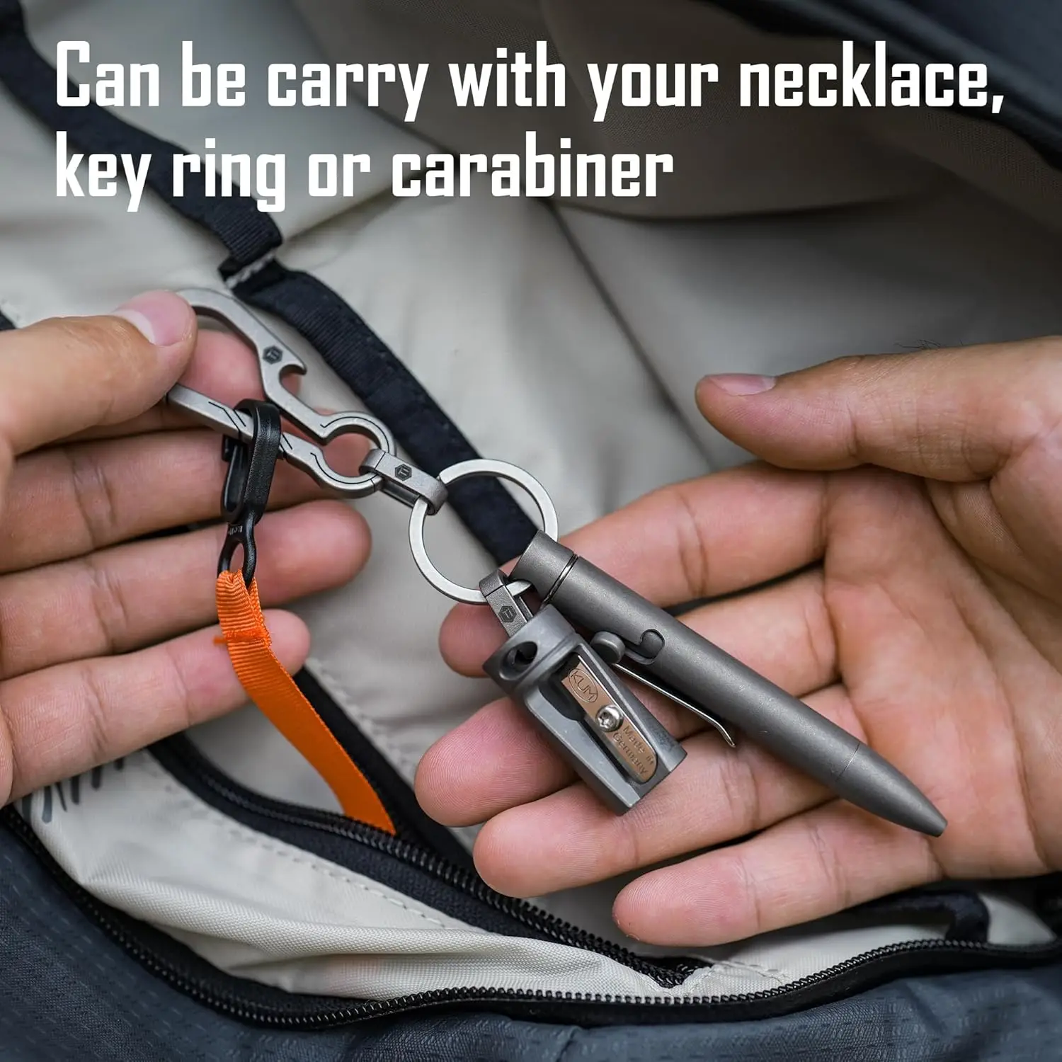 Caneta EDC KeyUnity KP05SW com - Edc Carry Pen avaliação e preço
