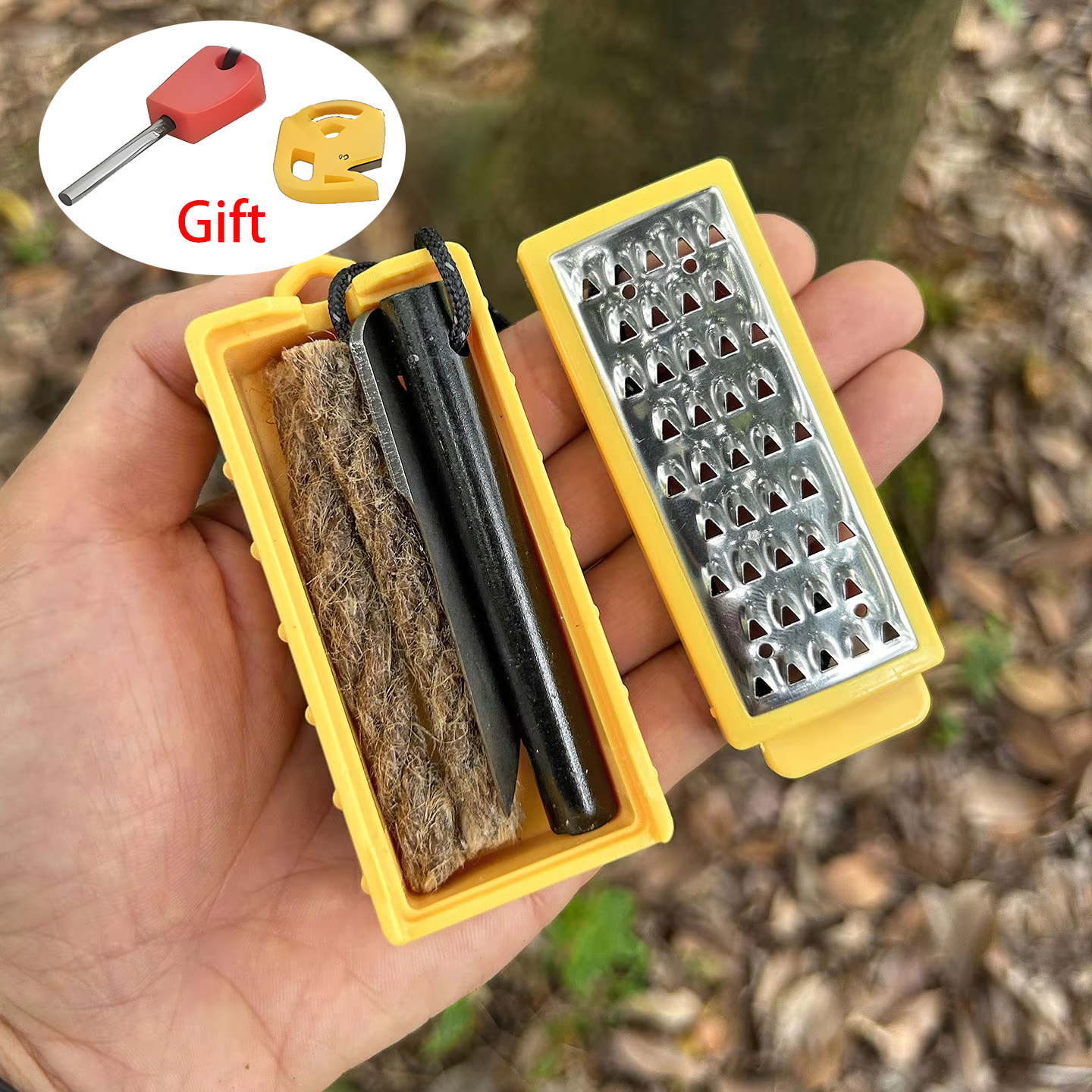NOVO Kit de Acampamento ao Ar  - Ferro Rod Striker avaliação e preço