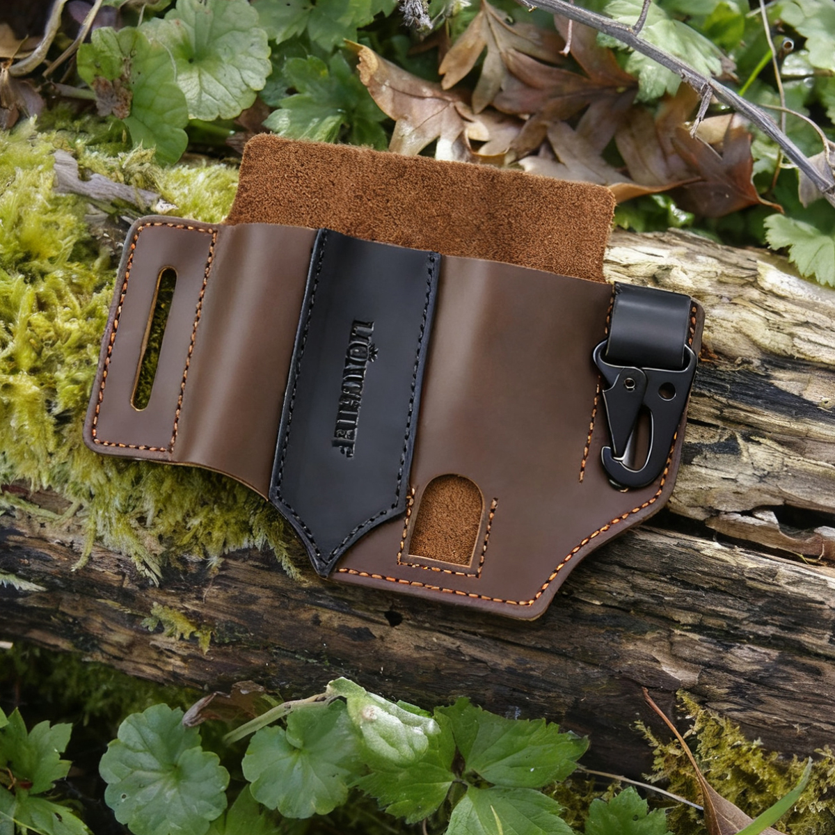Bolsa de Couro Genuíno para Mu - Leather Edc. Carry Pouch avaliação e preço