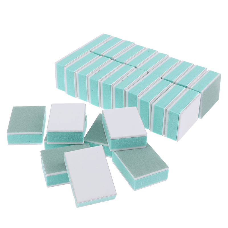 50 pçs/lote mini bloco de buff - Nail File Titanium avaliação e preço