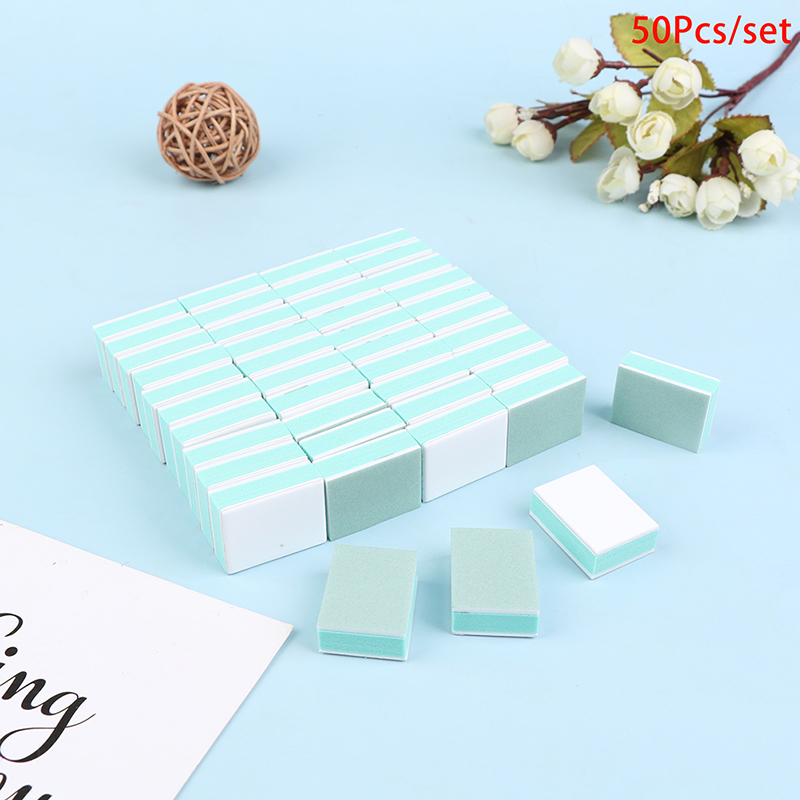 50 pçs/lote mini bloco de buff - Nail File Titanium avaliação e preço