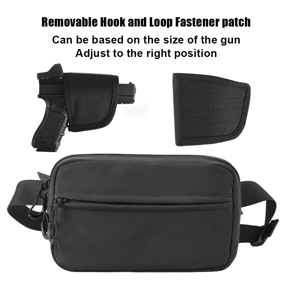 Bolsa tática crossbody para pi - Edc Concealed Carry Fanny Pack avaliação e preço