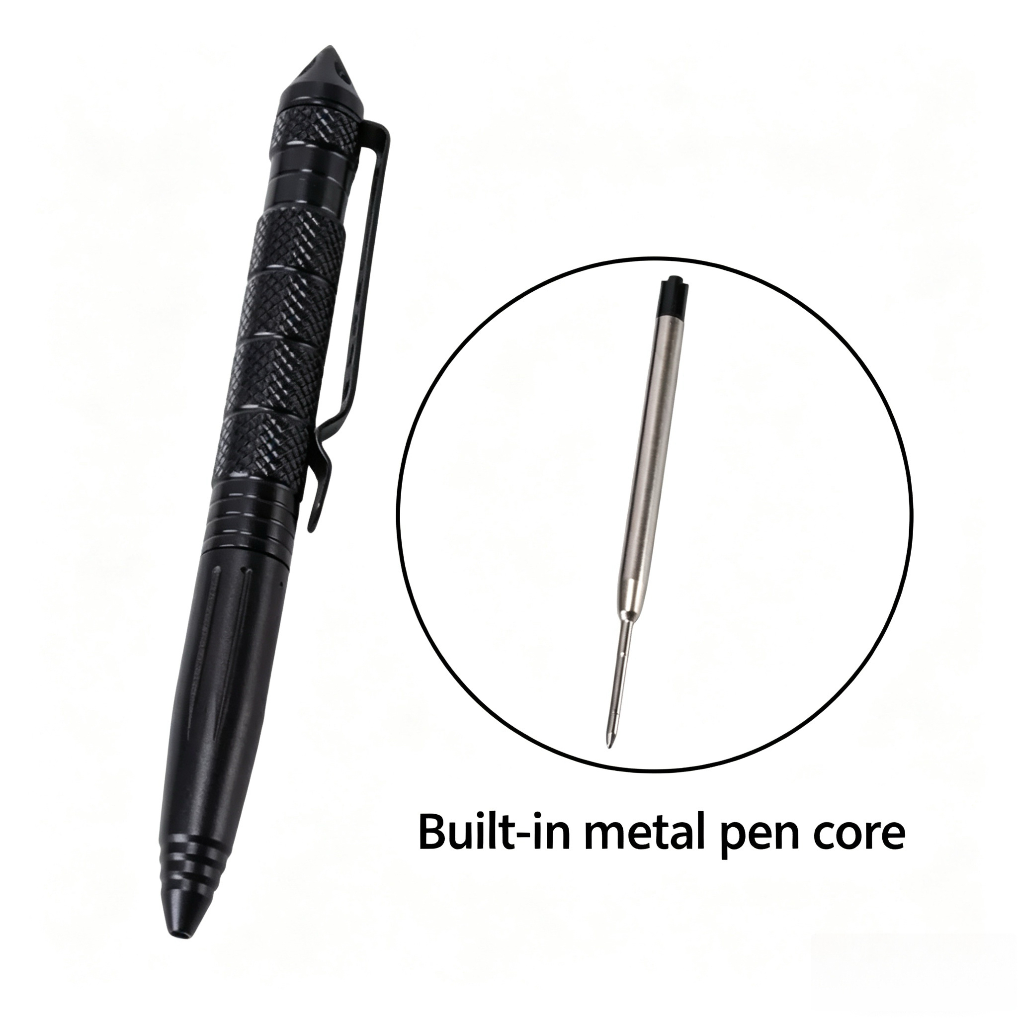 Caneta Tática Multifuncional p - Pen Tactical Glass avaliação e preço
