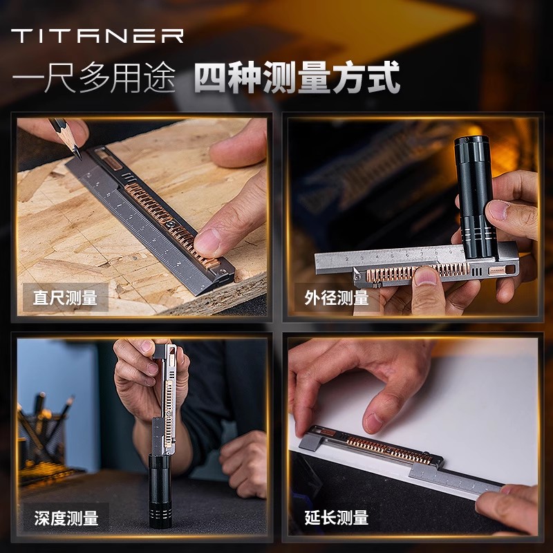 TITANER Stone Wash Liga de tit - Leather Edc. Carry Pouch avaliação e preço