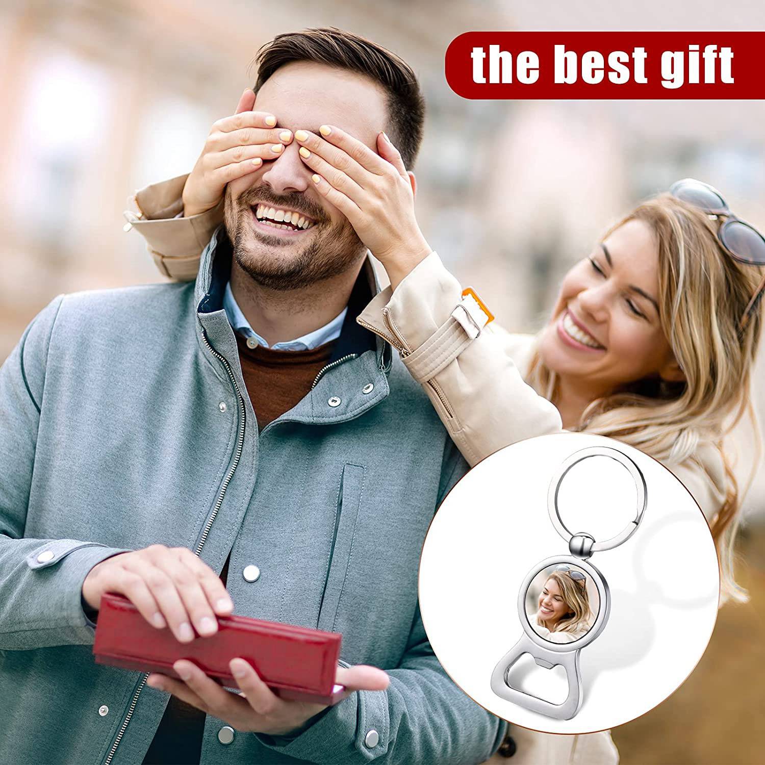 AED7-10 Peças Chaveiros em Bra - Bottle Opener Keyring avaliação e preço