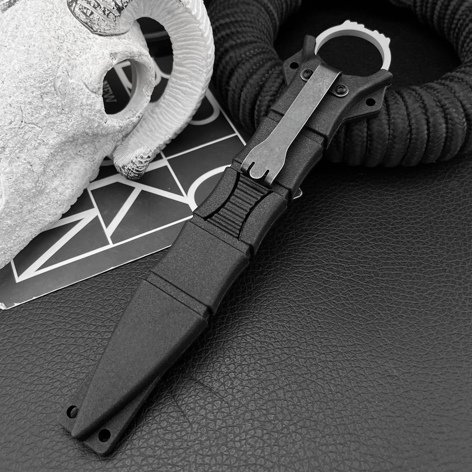 Nova Faca de Lâmina Fixa 179 d - Edc Fixed Blade Deep Carry avaliação e preço