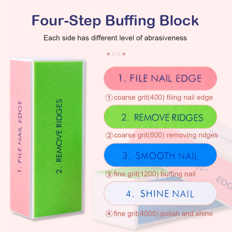 5/10 pçs bloco de buffer de un - Nail File Titanium avaliação e preço