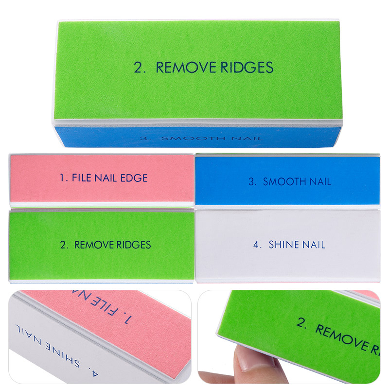 5/10 pçs bloco de buffer de un - Nail File Titanium avaliação e preço