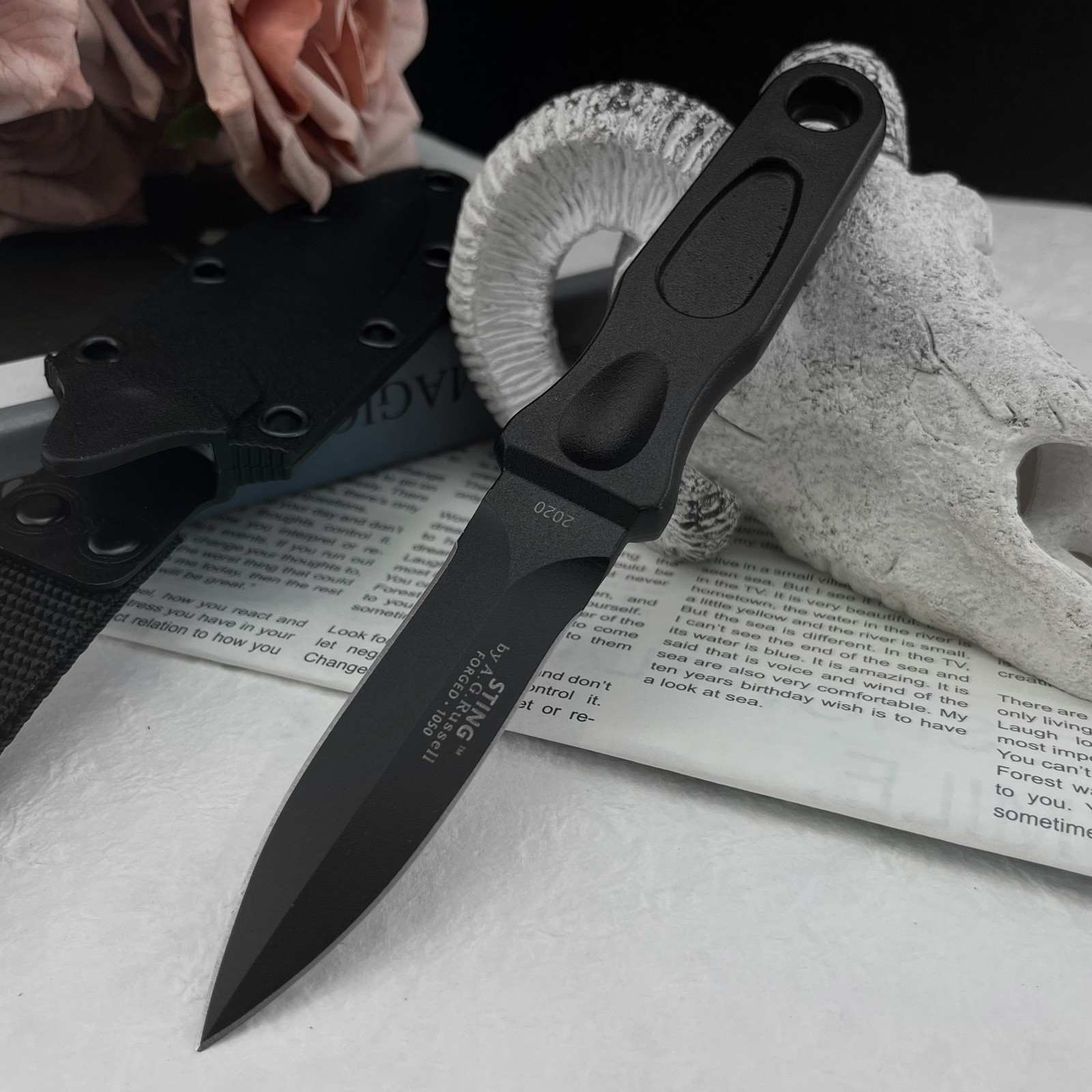 Faca de Lâmina Fixa Multifunci - Edc Carry Fixed Blade avaliação e preço