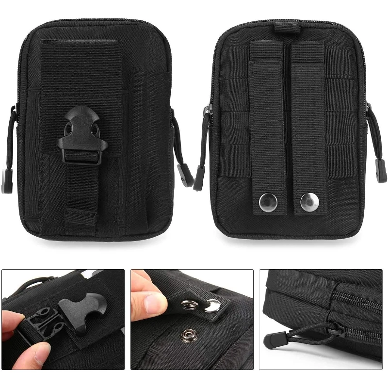 Bolsa de cintura tática edc mo - Edc Carry Bag For Men avaliação e preço