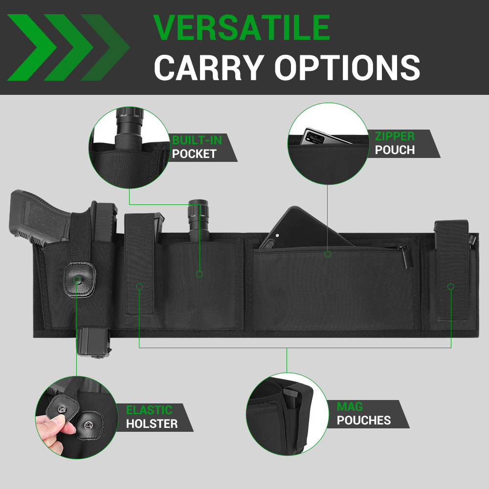 Coldre de Cintura para Arma, C - Edc Carry Handgun avaliação e preço