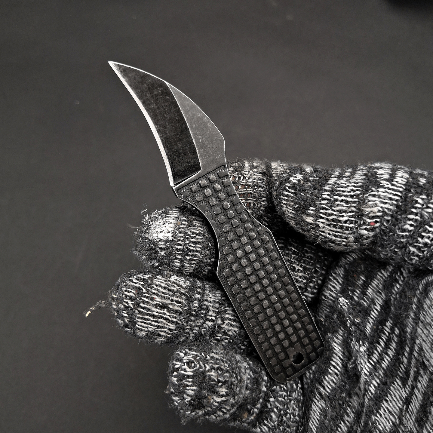Nova faca compacta de lâmina f - Edc Fixed Blade Deep Carry avaliação e preço