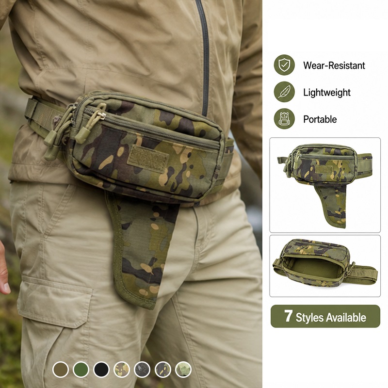 Bolsa de Cintura Multifunciona - Edc Concealed Carry Fanny Pack avaliação e preço