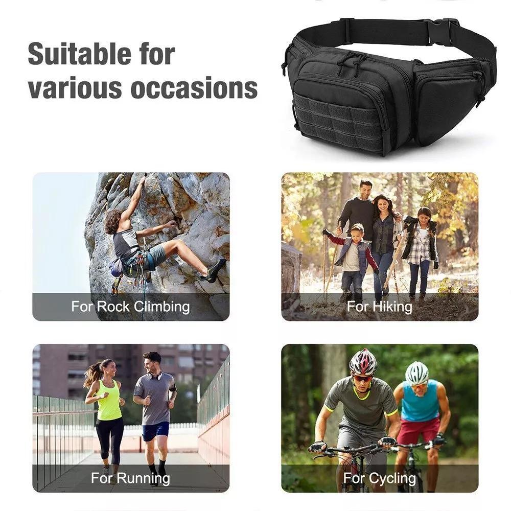 Pochete tática para homens, co - Edc Concealed Carry Fanny Pack avaliação e preço