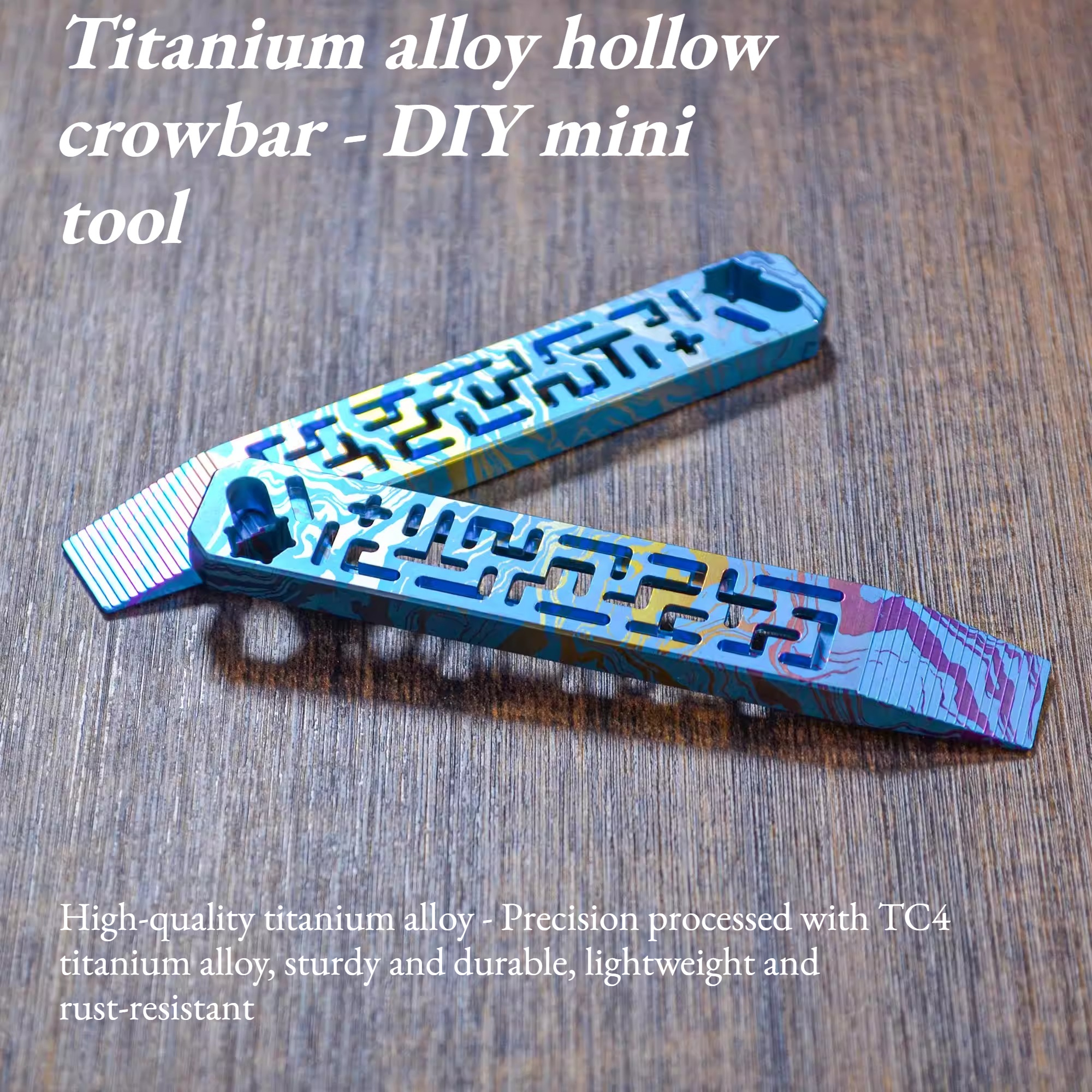 Ferramenta Multifuncional Mini - Titanium Pry Bar avaliação e preço